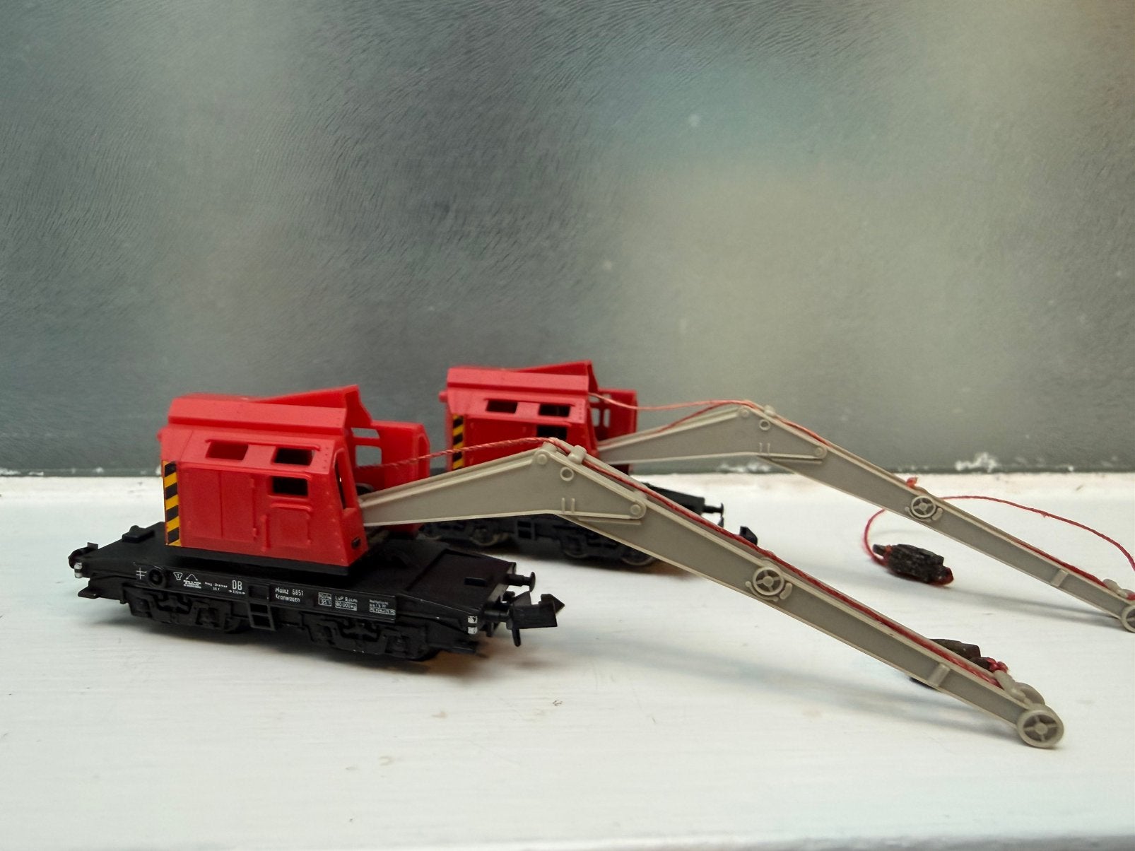 Trix kraanwagen wagons 2 stuks, Ophalen of Verzenden, Zo goed als nieuw