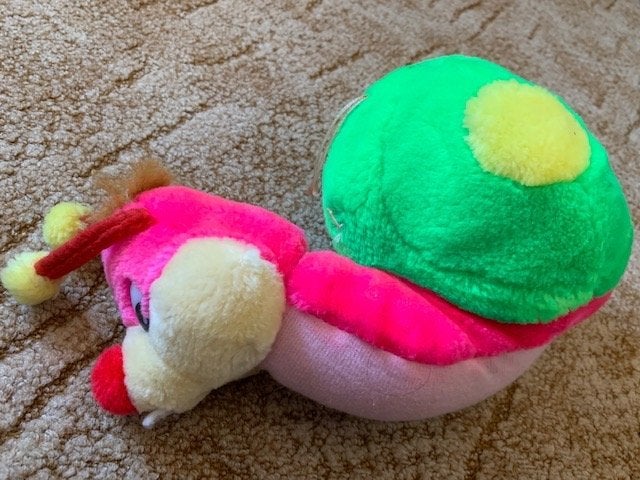 Knuffel slak 25 cm, Ophalen of Verzenden, Gebruikt, Overige typen