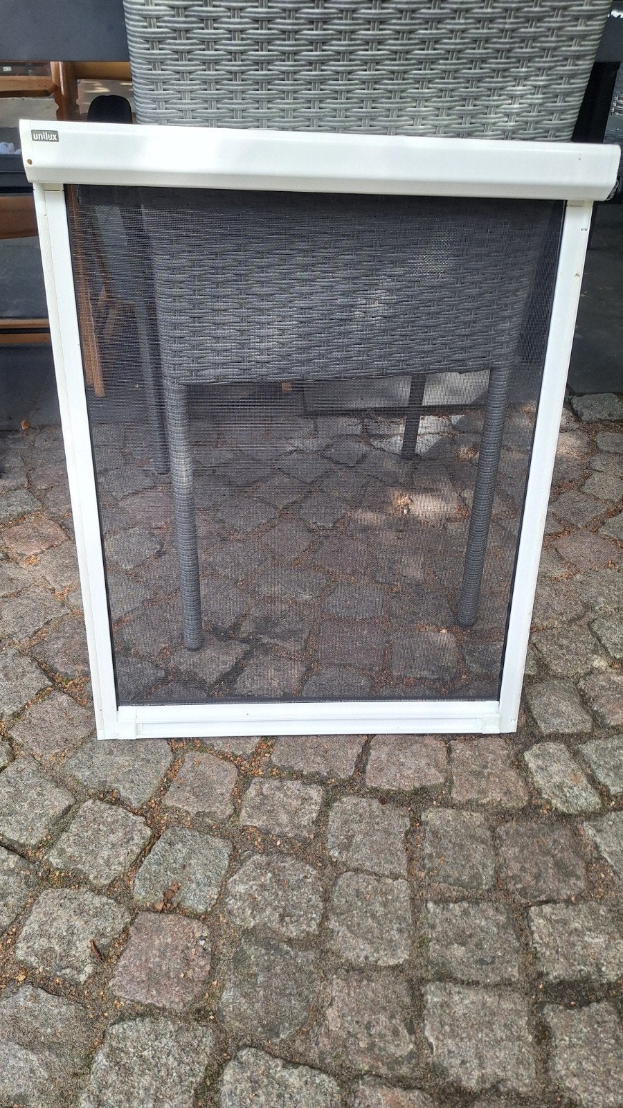 Unilux Horraam - Wit, Zo goed als nieuw, Ophalen, 80 tot 100 cm, Hordeur, Zo goed als nieuw
