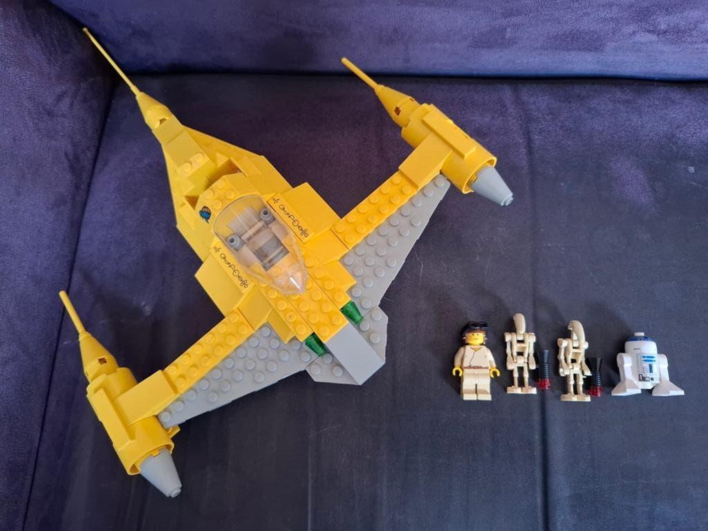 Lego Star Wars 7141 Naboo Fighter, Star Wars, Lego, Ophalen of Verzenden, Zo goed als nieuw
