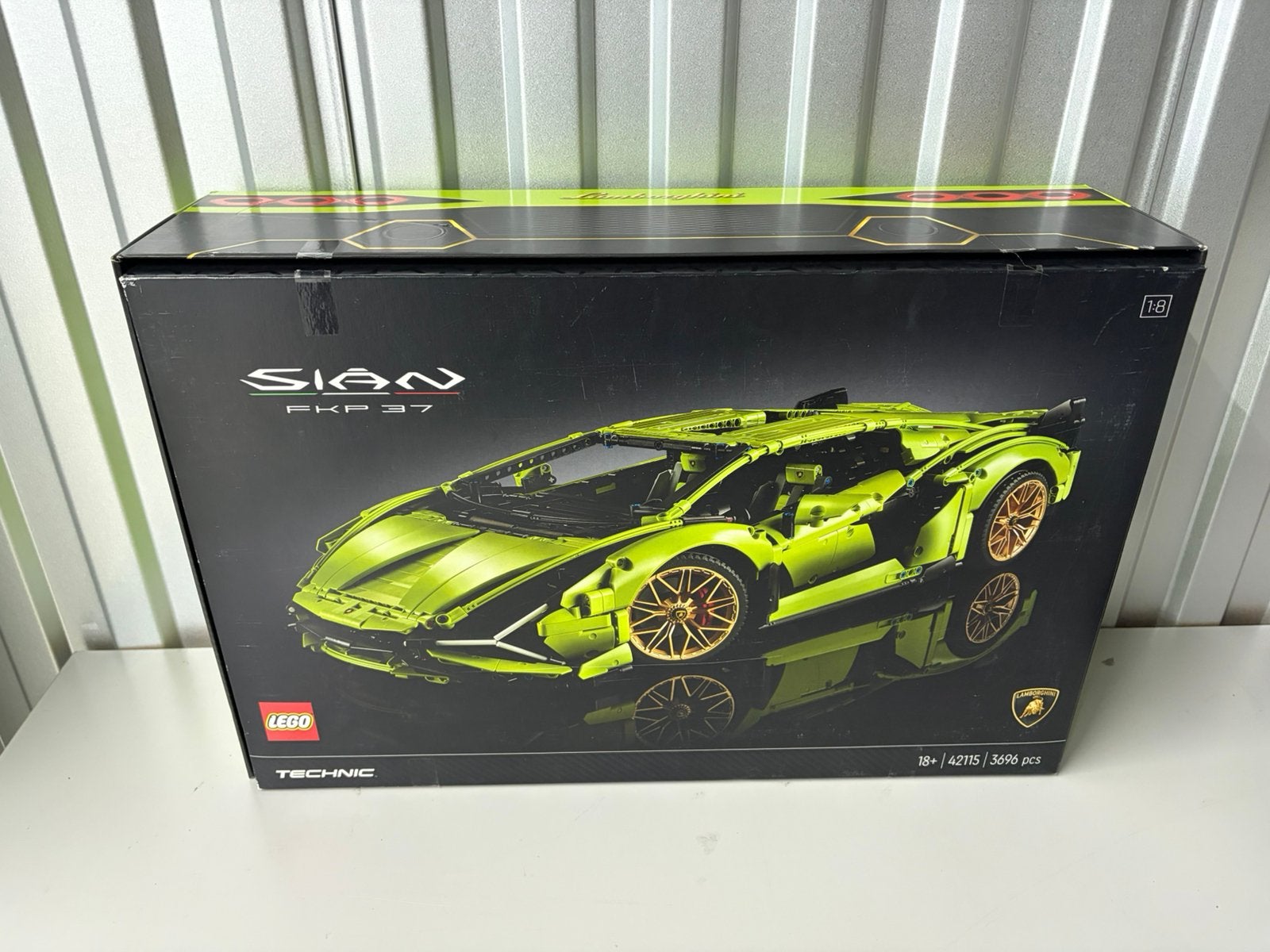 Lego technic 42115 Lamborghini Sian/ enkel zak 1 is gebouwd, Kinderen en Baby's, Speelgoed | Duplo en Lego, Ophalen, Lego, Zo goed als nieuw