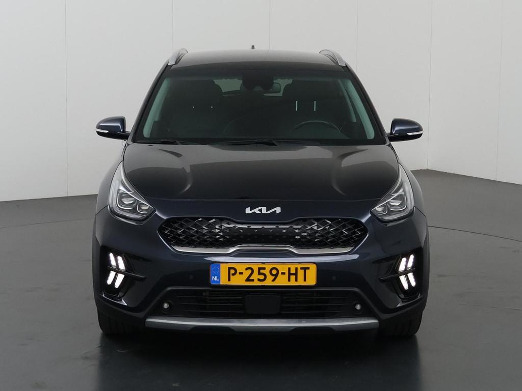 Kia Niro 1.6 GDi PHEV DynamicPlusLine | Lederen Bekleding |, Auto's, Kia, Gebruikt, Blauw, SUV of Terreinwagen, 84 €/maand