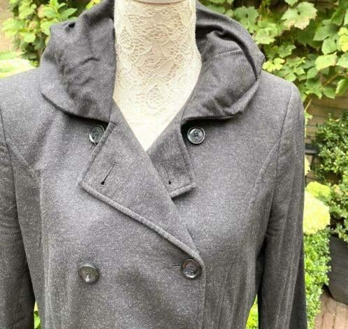 Van der MARK jas maat 42, Kleding | Dames, Ophalen of Verzenden, Zo goed als nieuw, Maat 42/44 (L), Grijs