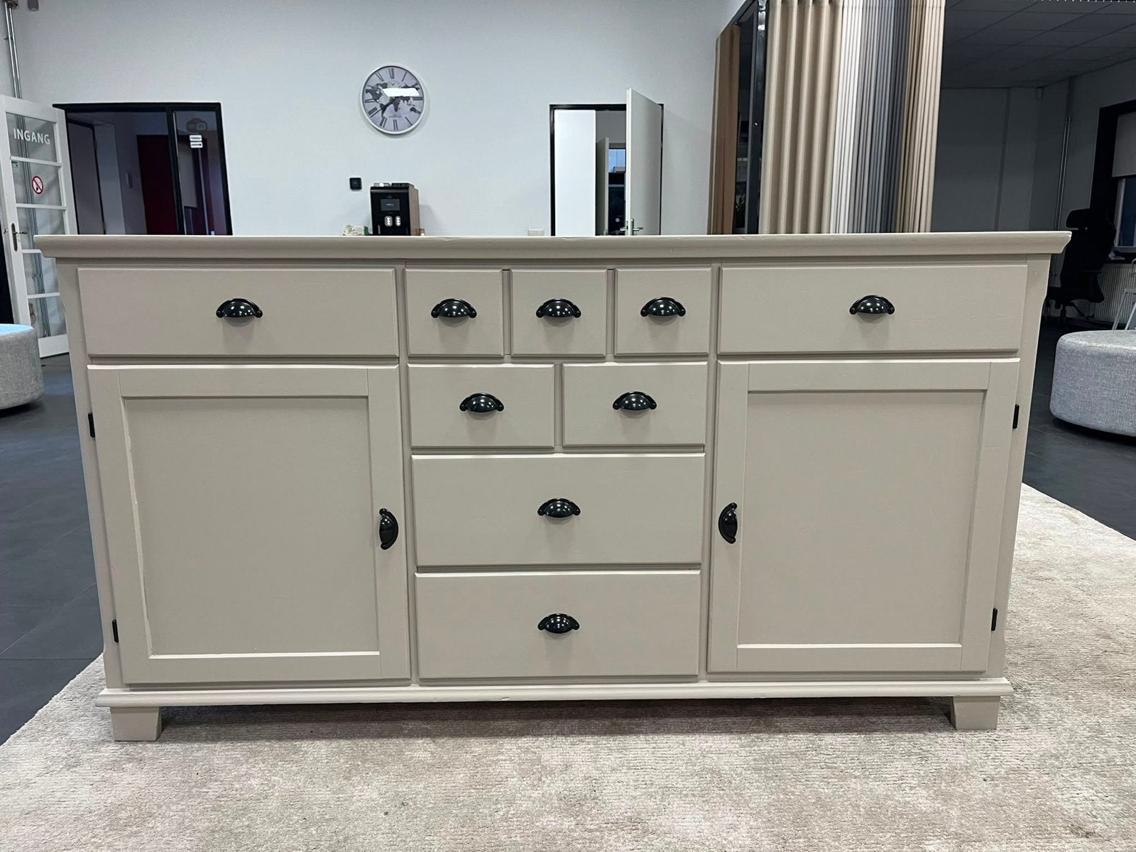 Dressoir/Ladekast beige, Ophalen, Gebruikt, 25 tot 50 cm, Overige houtsoorten