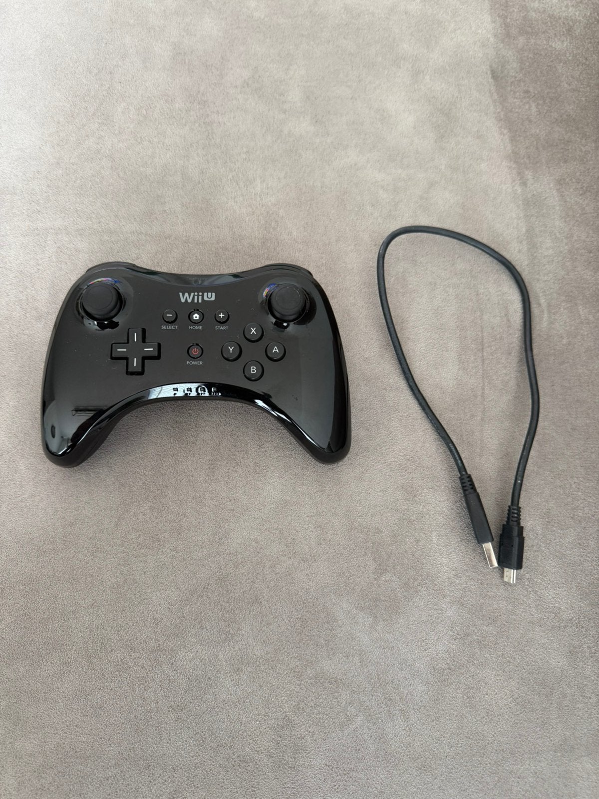 Originele Wii U Pro controller (Mooie staat!), Spelcomputers en Games, Ophalen of Verzenden, Zo goed als nieuw, Met 1 controller