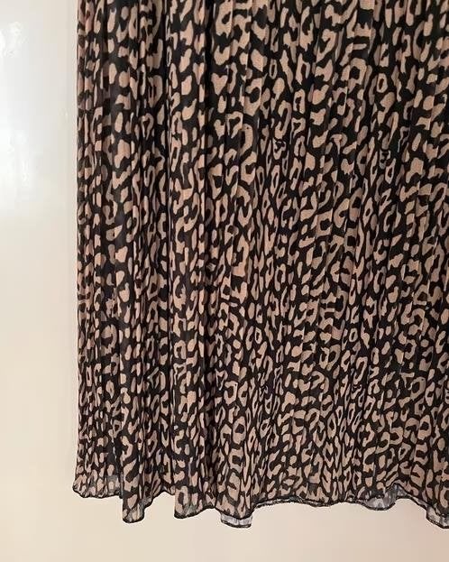 Lange rok met print maat L [DM], Kleding | Dames, Rokken, Maat 38/40 (M), Overige kleuren, Ophalen of Verzenden, Zo goed als nieuw