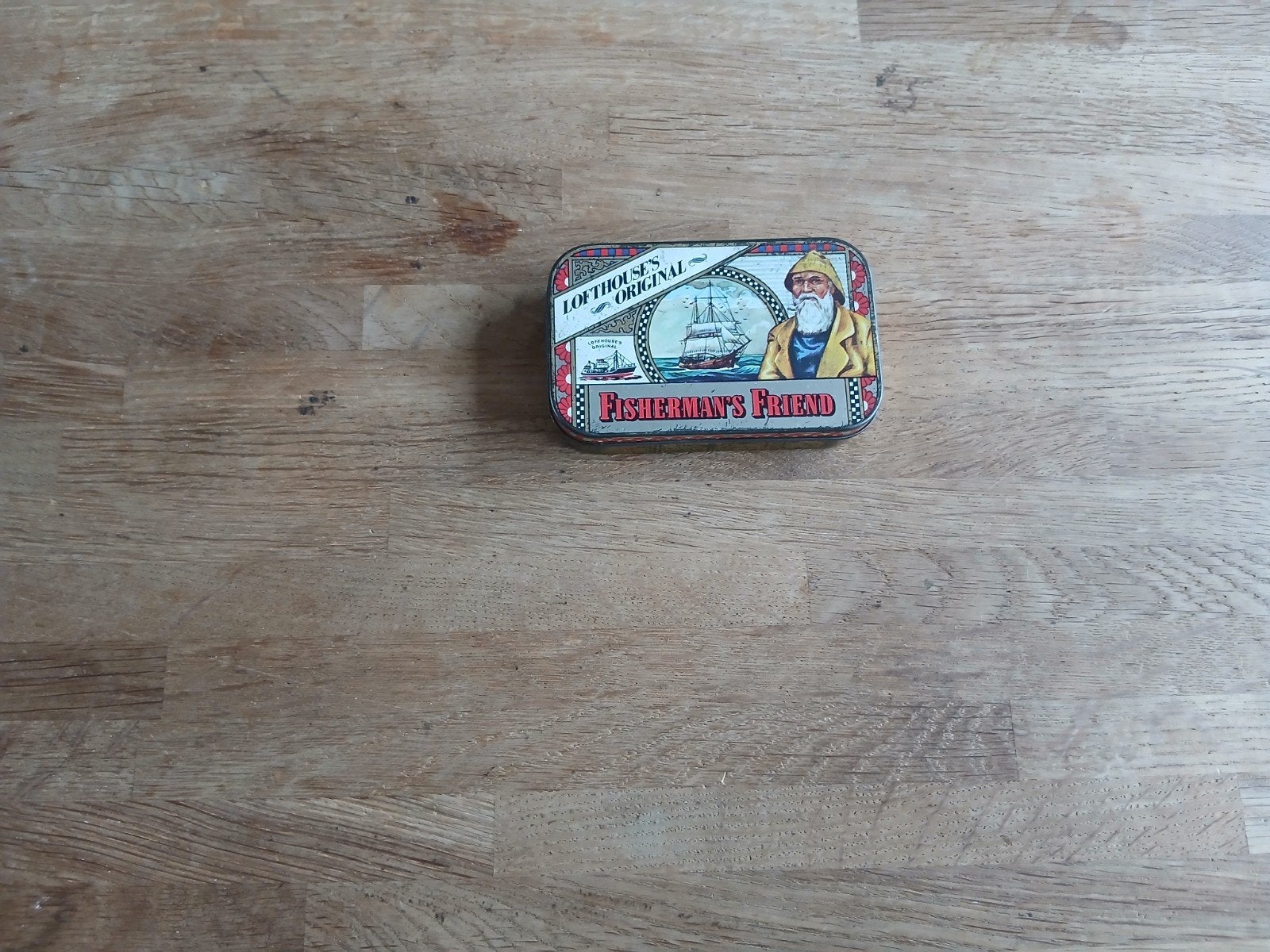 Fisherman's Friend 89-90s Metal Box, Verzamelen, Ophalen of Verzenden, Zo goed als nieuw, Overige