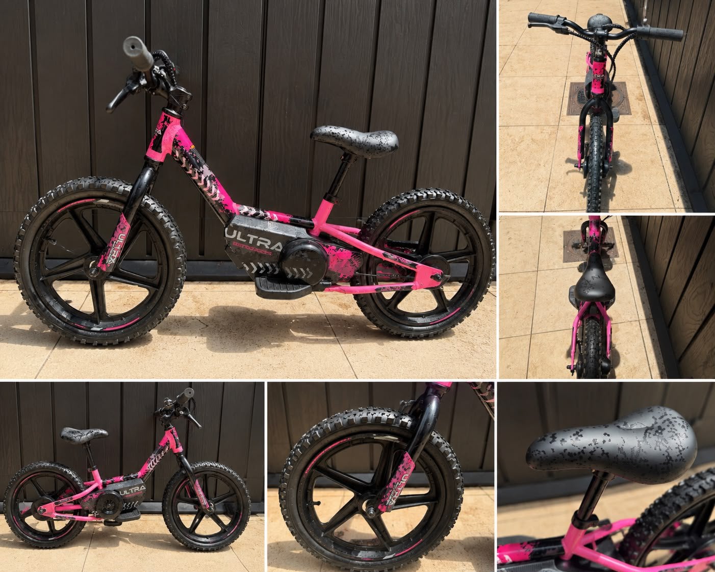 Electrische loopfiets roze., Fietsen en Brommers, Ophalen of Verzenden, Zo goed als nieuw, Overige merken