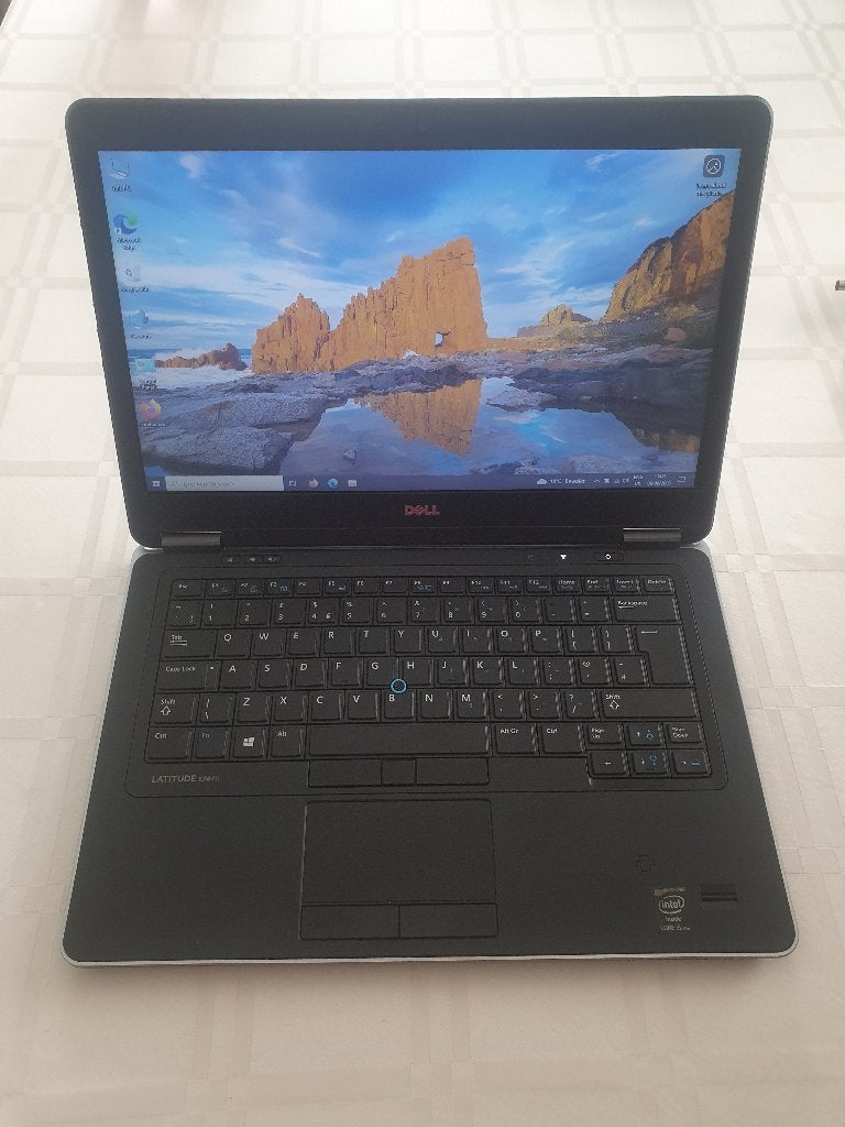 Dell Latitude E7440 laptop, 256 GB, 2 tot 3 Ghz, Qwerty, 8 GB