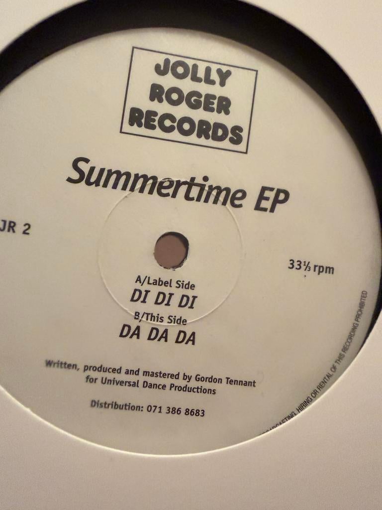 Gabber Vinyl Happy Hardcore GT Sampler Summertime EP, Ophalen of Verzenden, Zo goed als nieuw, 12 inch