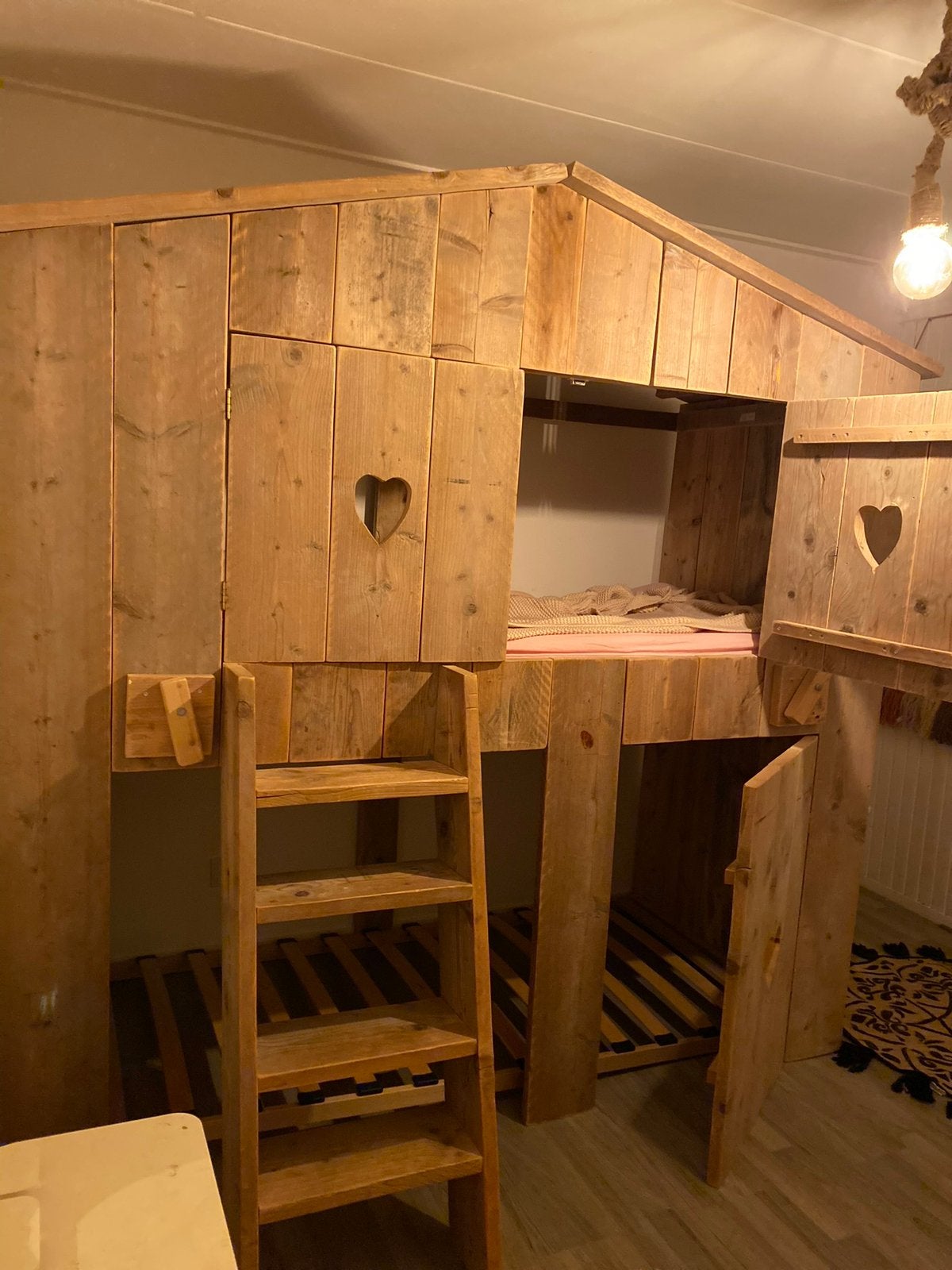 Stapelbed, Kinderen en Baby's, Kinderkamer | Stapelbedden en Hoogslapers, Ophalen, Zo goed als nieuw, Stapelbed