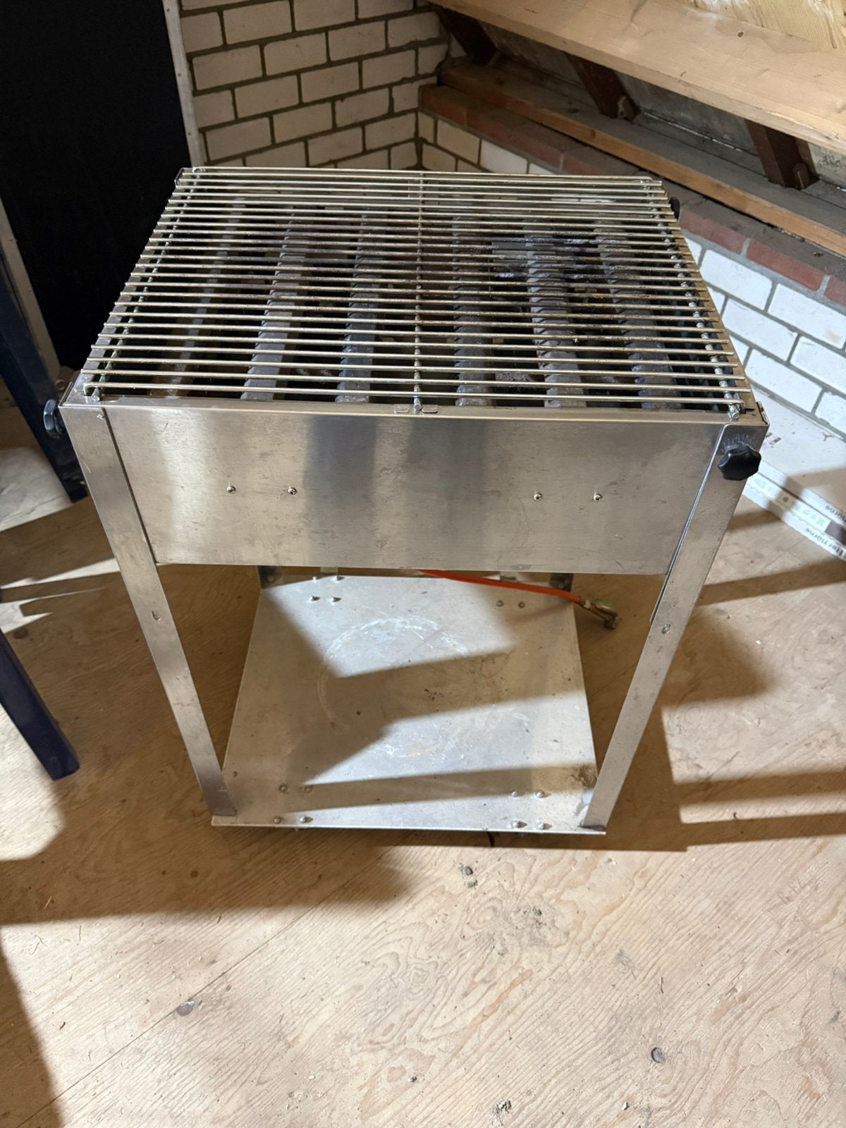 Barbecue RVS, Tuin en Terras, Ophalen, Zo goed als nieuw