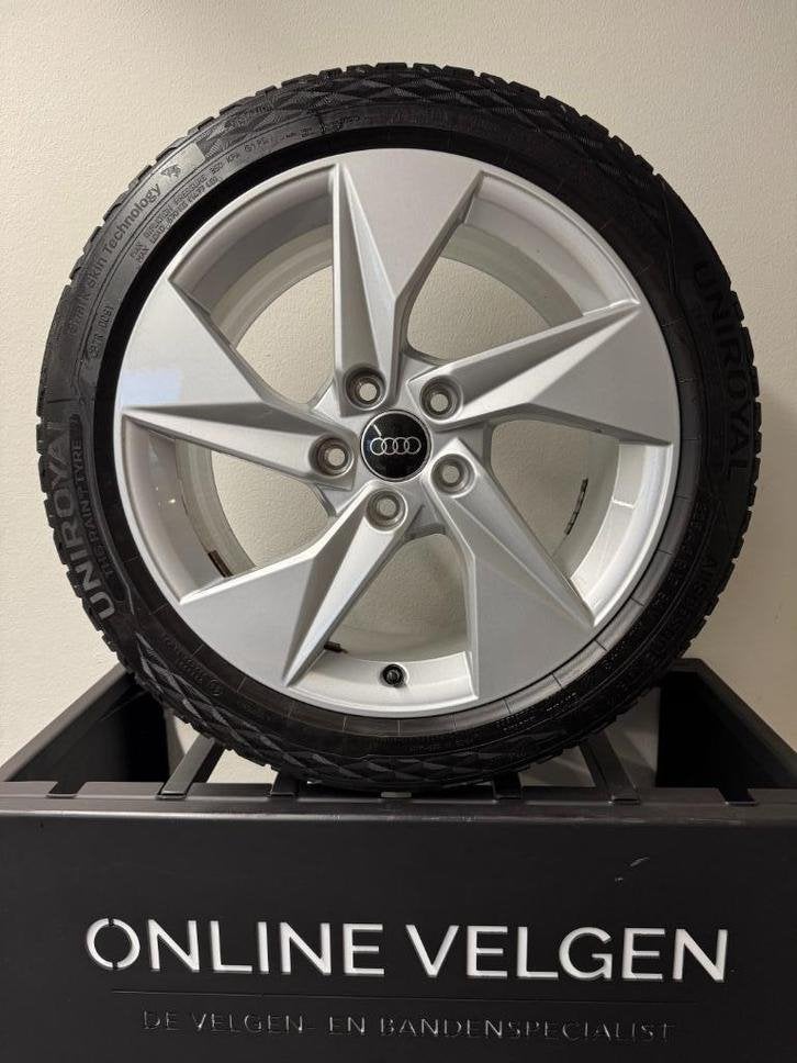 Set 17 inch originele Audi A3 velgen + All Season banden, Niet ingevuld, Gebruikt, Banden en Velgen, Niet ingevuld