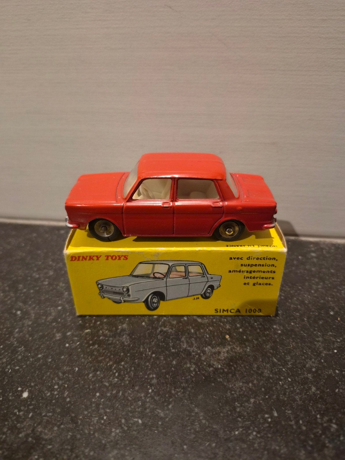 Dinky Toys Simca 1000 - Zo goed als nieuw, 100% compleet, Ophalen of Verzenden, Zo goed als nieuw, Auto