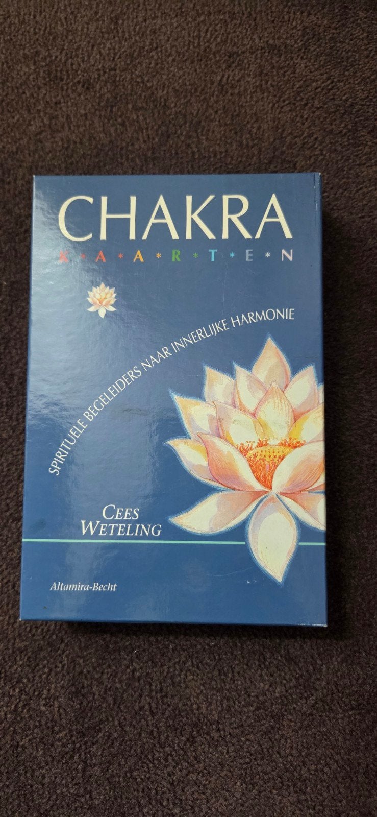 Chakra Kaarten: Spirituele Begeleiders naar Harmon, Ophalen of Verzenden