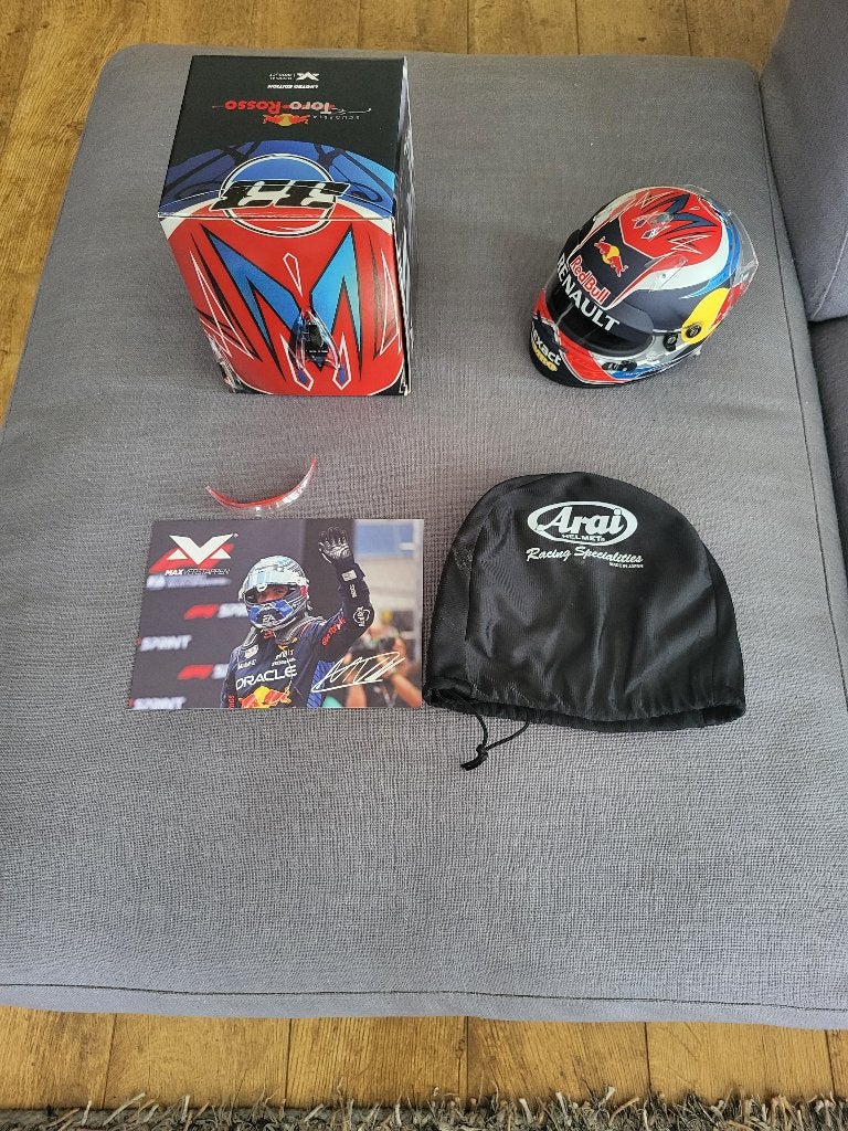 Verstappen 1:2 helm seizoen 2015, Ophalen of Verzenden, Nieuw, Formule 1