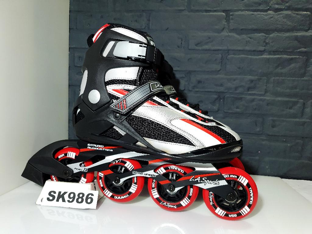 LA Sports RBZ Skeelers Skates 4x90 90mm Maat 43, Overige merken, Verzenden, Nieuw, Kinderen