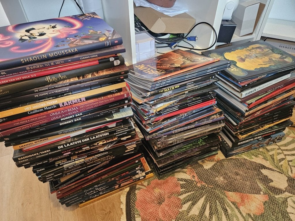 Stripboeken verzameling, Complete serie of reeks, Ophalen, Zo goed als nieuw