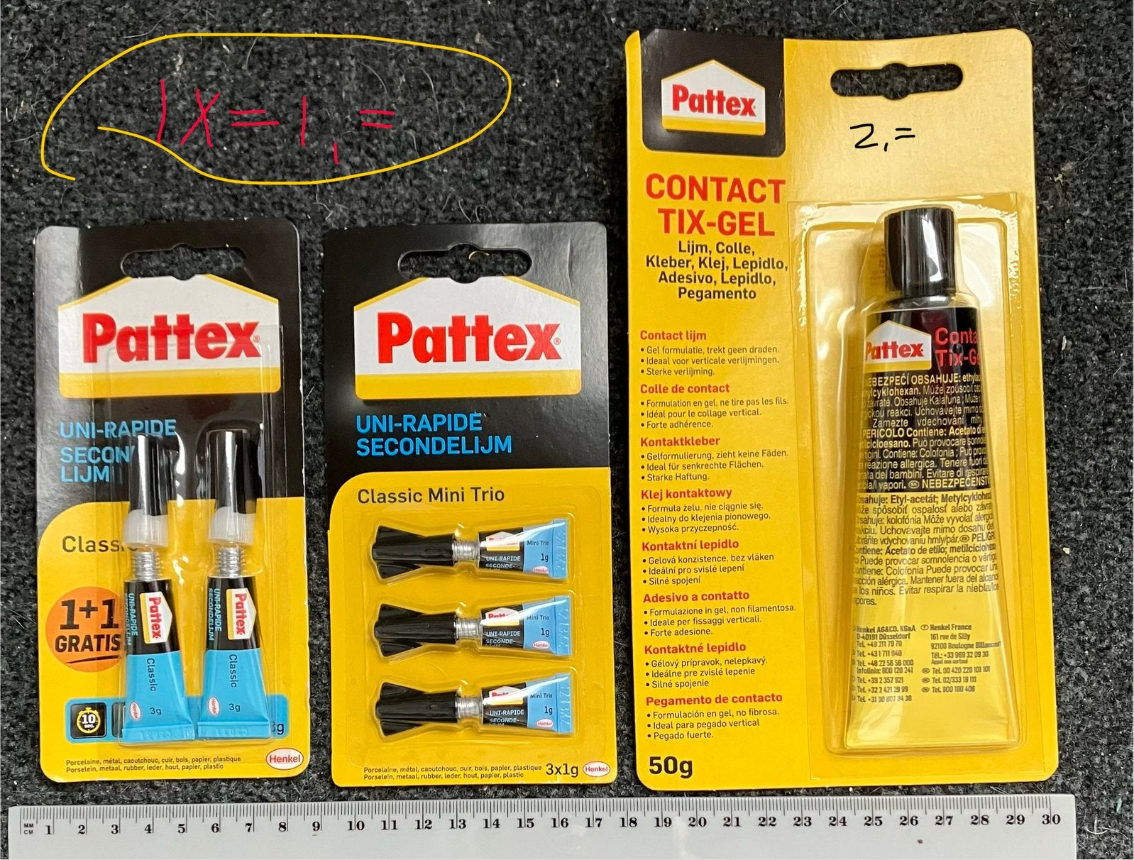 Pattex lijm mw, Ophalen of Verzenden, Nieuw