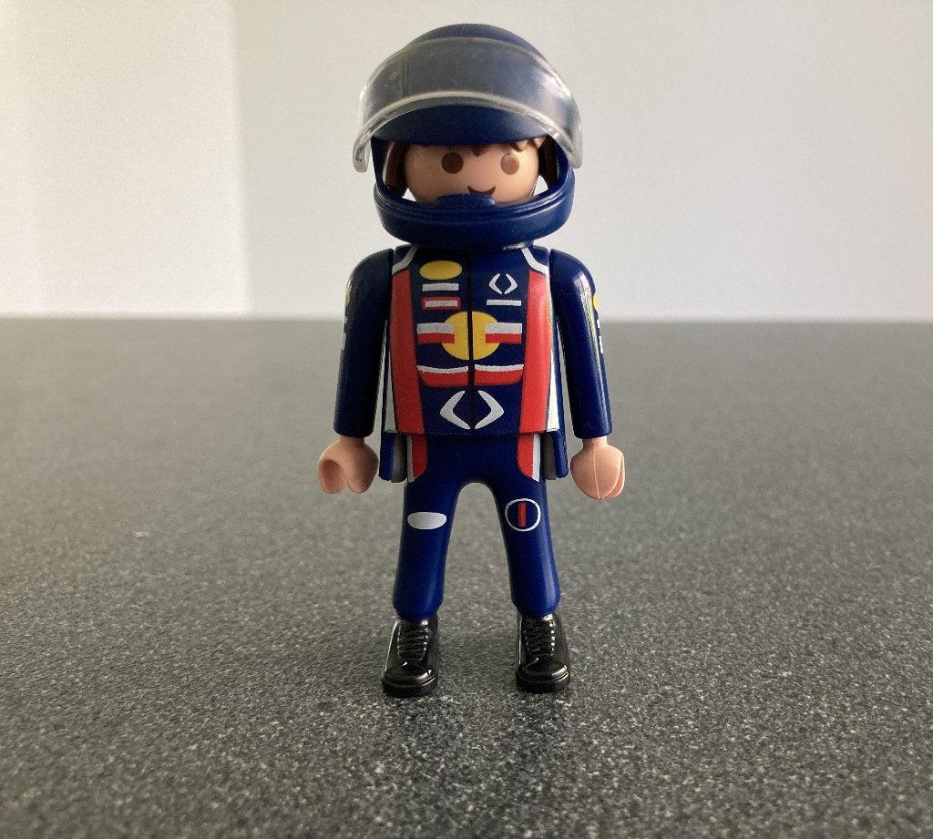 Playmobil 5243 figures serie 3 coureur formule 1, Ophalen of Verzenden, Zo goed als nieuw, Complete set