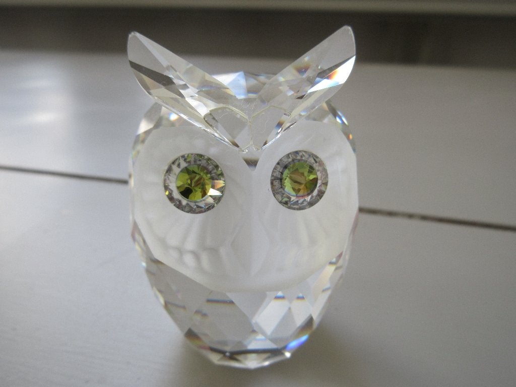 Swarovski - grote uil, Ophalen, Zo goed als nieuw, Figuurtje