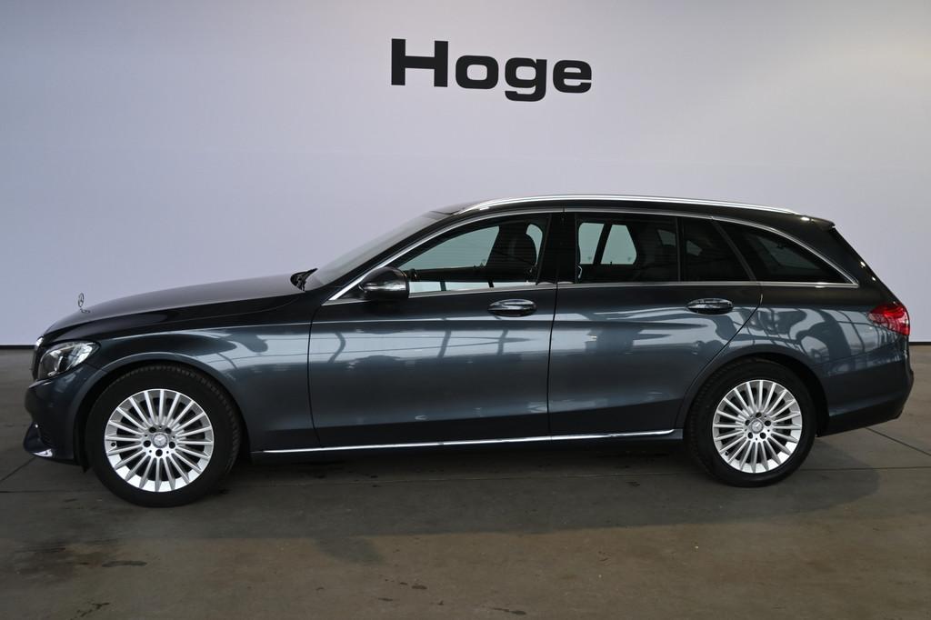 Mercedes-Benz C-Klasse Estate 200 CDI Prestige Automaat Navi, Gebruikt, 4 cilinders, Met garantie (alle), Lichtsensor
