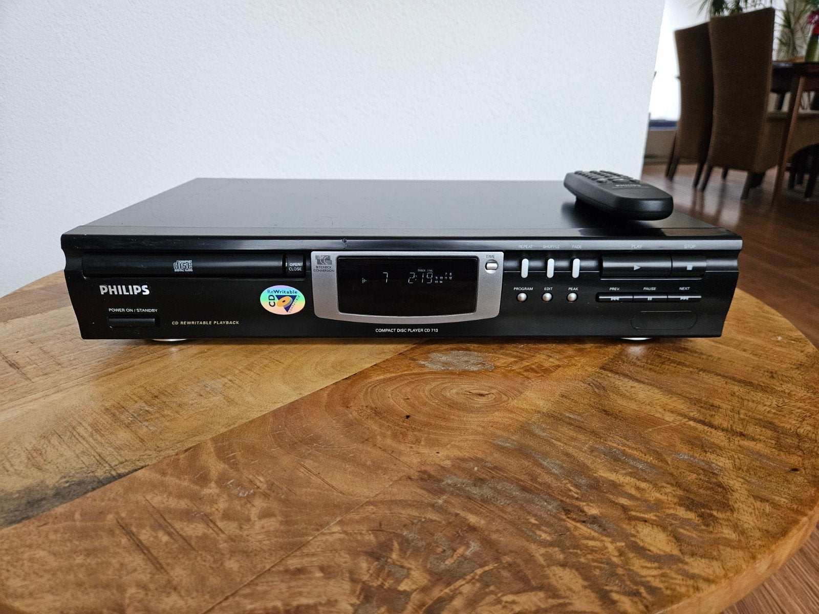 philips CD 713 cd speler met afstandsbediening, Ophalen of Verzenden, Philips