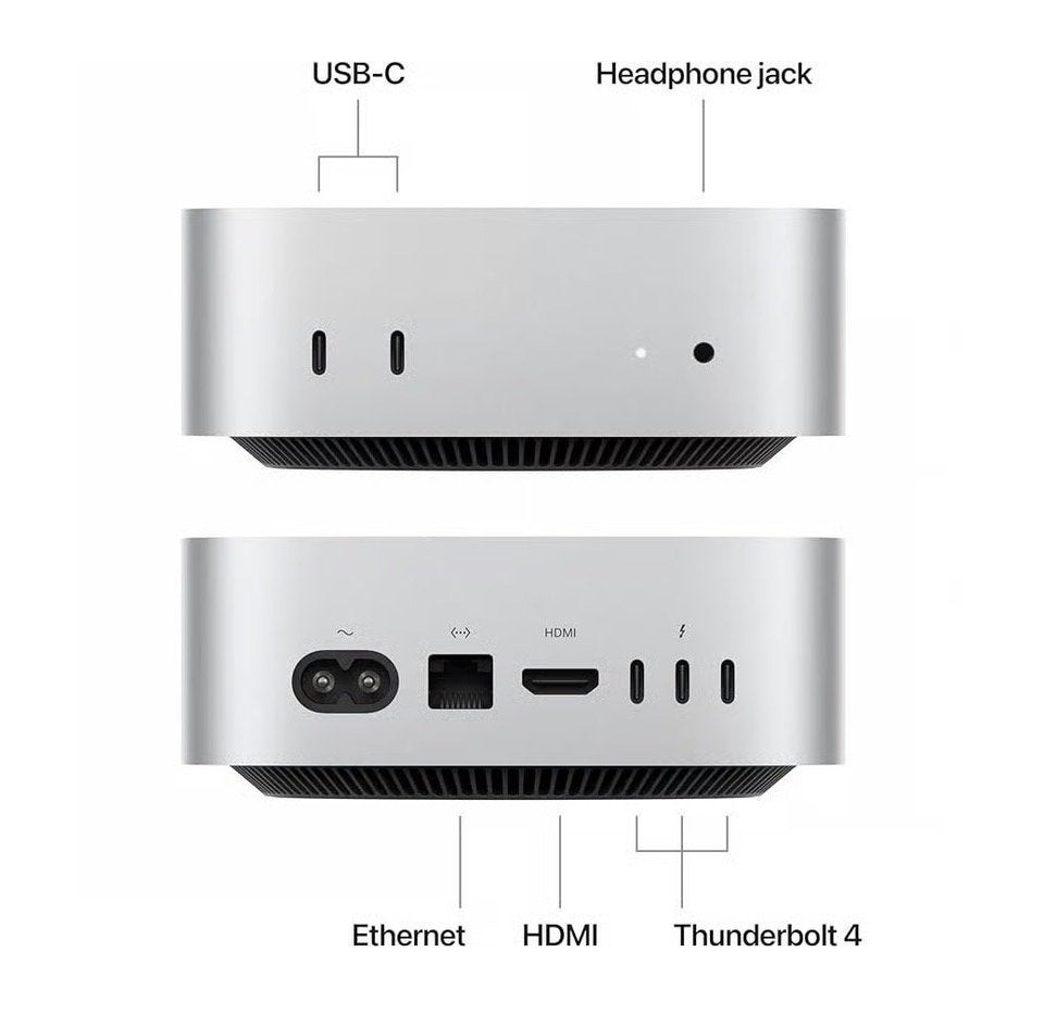 Mac mini M4 16GB RAM 256GB SSD met Logic Pro & Final cut pro, SSD, Refurbished, Ophalen of Verzenden, Mac Mini