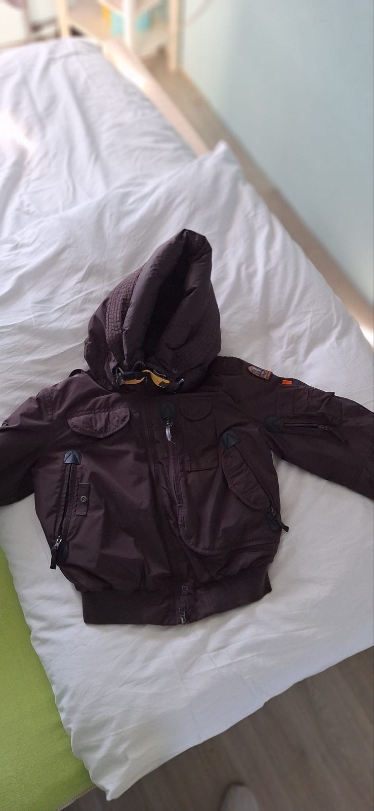 Parajumper jas maat XS - Zo goed als nieuw, Ophalen of Verzenden, Zo goed als nieuw, Maat 34 (XS) of kleiner, Bruin