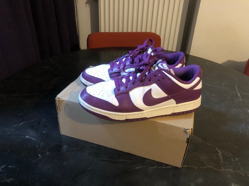 NIKE DUNK LOW (tweedehands), Wit, Nike, Ophalen of Verzenden, Sneakers of Gympen