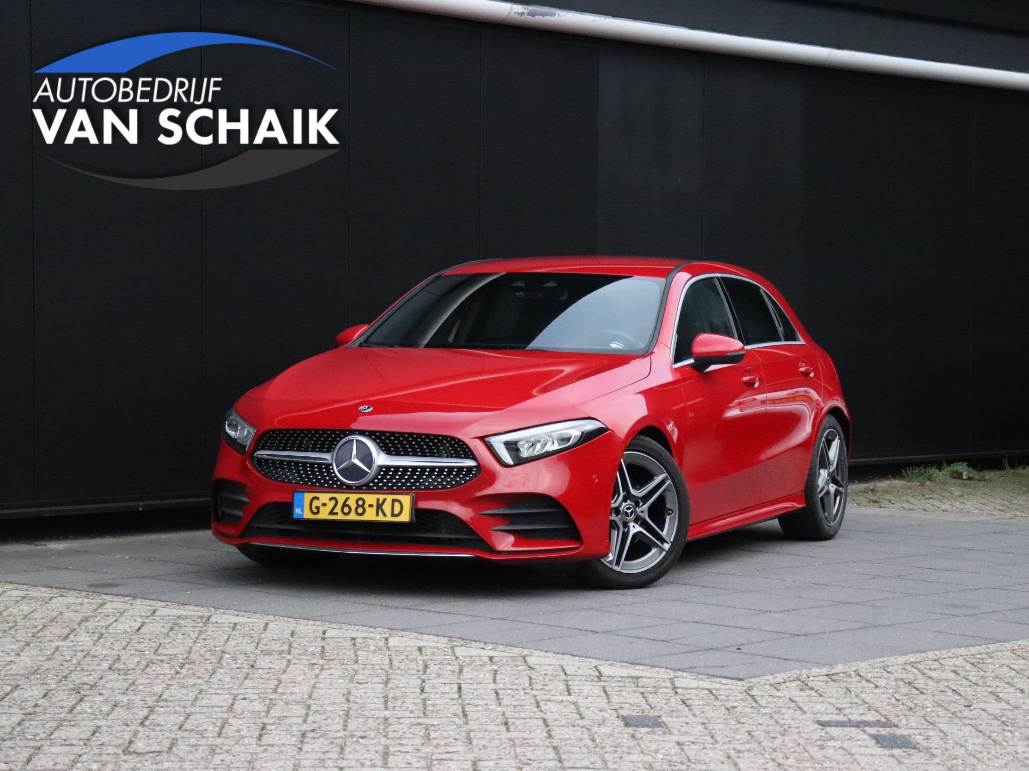 Mercedes-Benz A-klasse 200 Business Solution AMG | STOELVERW, Auto's, Gebruikt, 4 cilinders, 163 pk, Bedrijf