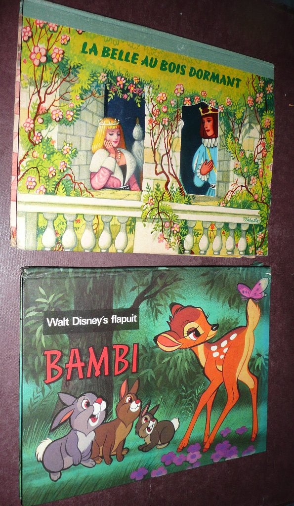 5 x Pop-Up album: RUSSISCH, BAMBI & La Belle Au Bois Dormant, Boeken, Ophalen of Verzenden, Gelezen, 5 x Pop-Up album: RUSSISCH, BAMBI & La Belle Au Bois Dormant
