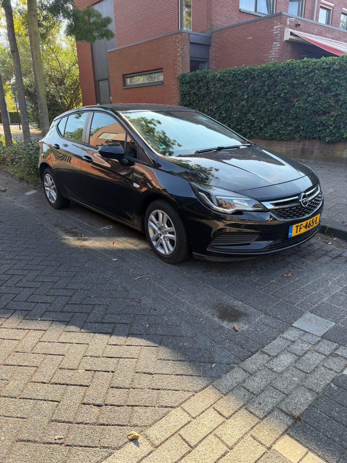 Opel Astra 1.0 Turbo Online Edition uit 2018 in het Zwart, Auto's, 610 kg, Origineel Nederlands, Handgeschakeld, Particulier