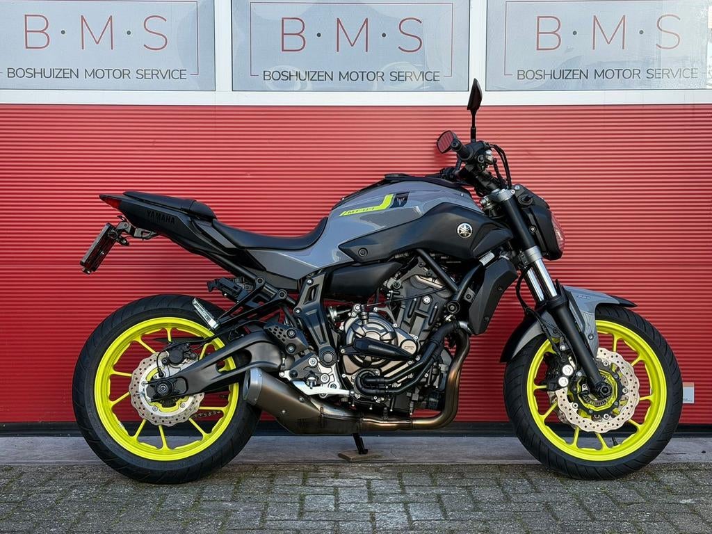 YAMAHA MT 07 ABS (bj 2016), 2 cilinders, Motorrijbewijs A, Bedrijf, Onbekend