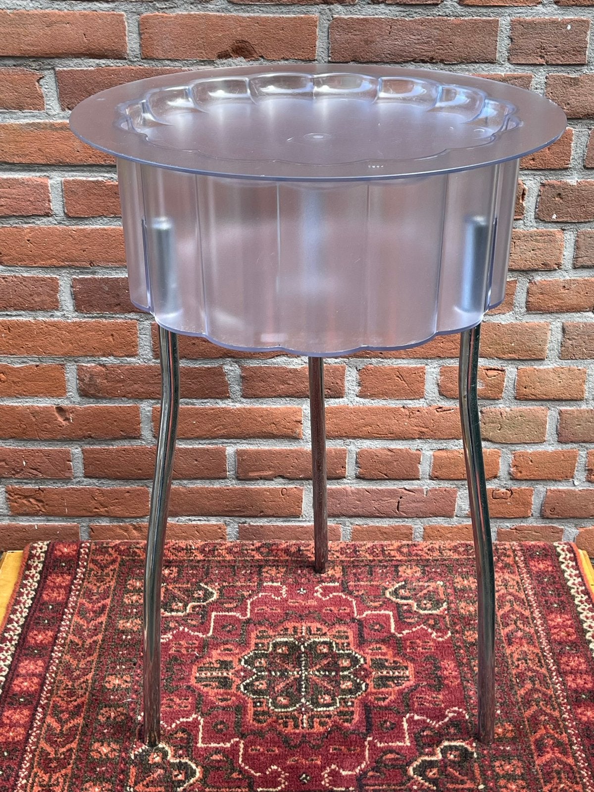 Vintage 90’s Ikea Hatten tafel opberger Johansson, Ophalen, Gebruikt, Kunststof, Vintage