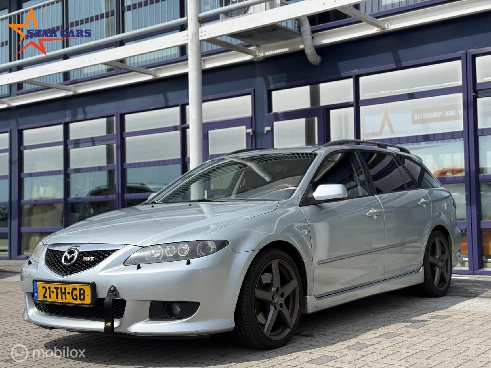 Mazda 6 Sportbreak 2.3i GT-M| Airco|Cruise| Dealer Onderhoud, Auto's, Mazda, Voorwielaandrijving, 1380 kg, Gebruikt, 4 cilinders