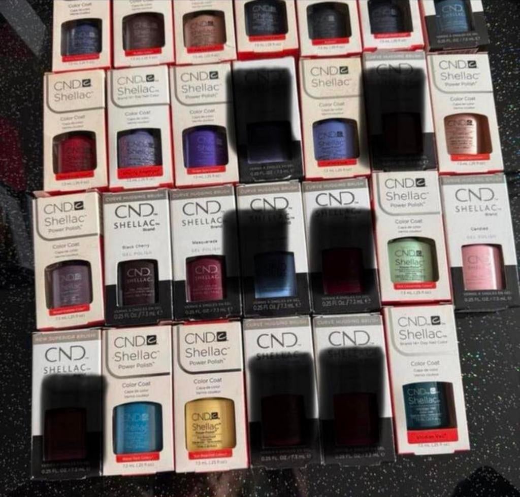 CND Shellac nieuw en zo goed als nieuw, Sieraden, Tassen en Uiterlijk, Uiterlijk | Cosmetica en Make-up, Ophalen of Verzenden