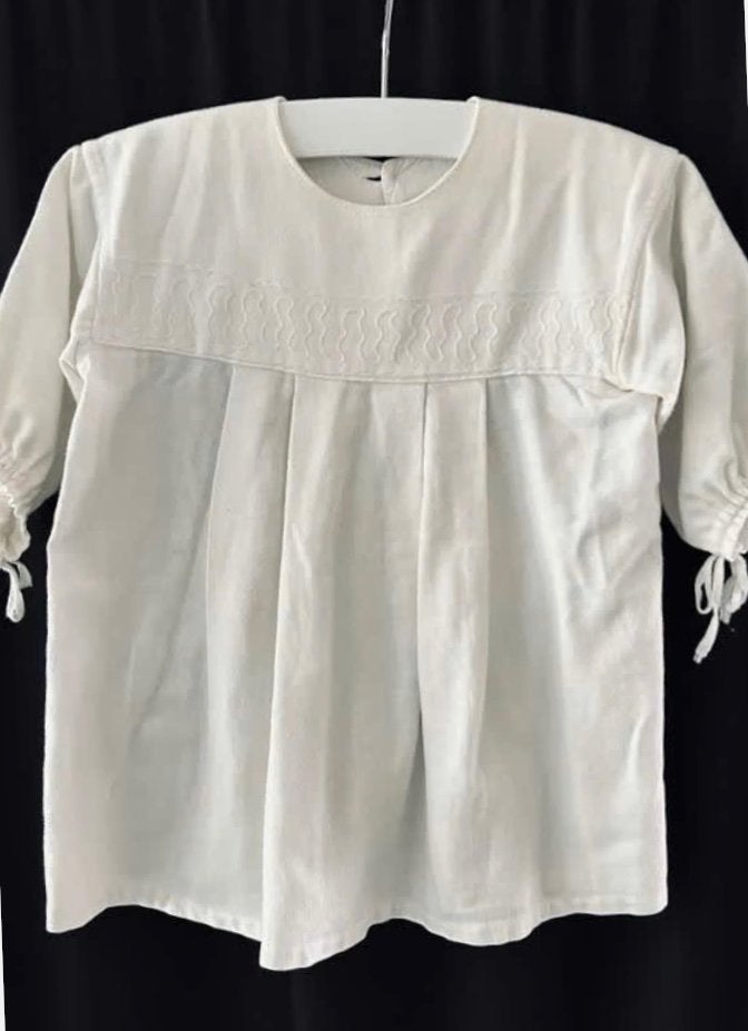 Vintage Baby jurkje, wit, jaren ‘60, Gebruikt, Ophalen of Verzenden, X, X
