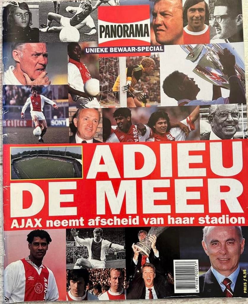 Panorama Special Adieu De Meer - Ajax neemt afscheid, Boeken, Tijdschriften en Kranten, Ophalen of Verzenden, Gelezen, Sport en Vrije tijd