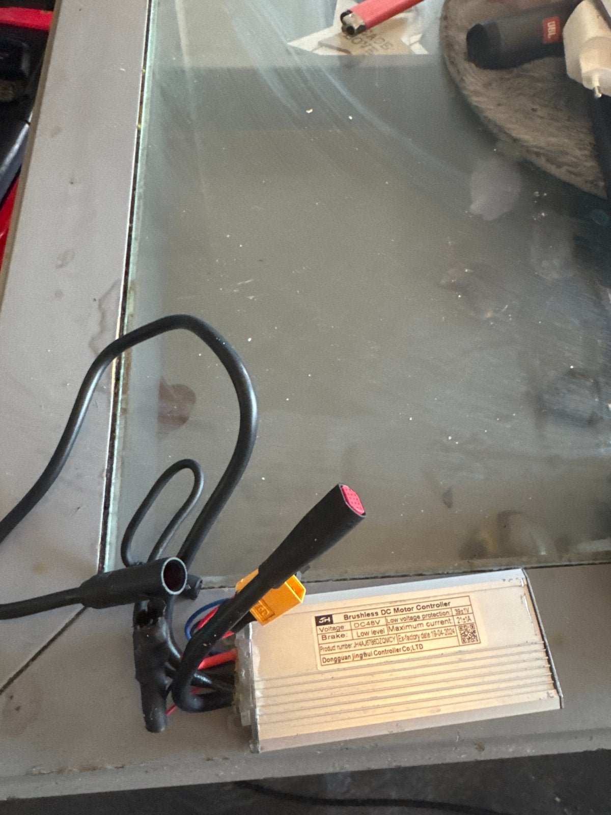 Ouxi V8 Brushless DC Motor Controller 48V, Elektrische fiets, Gebruikt, Overige typen, Ophalen of Verzenden
