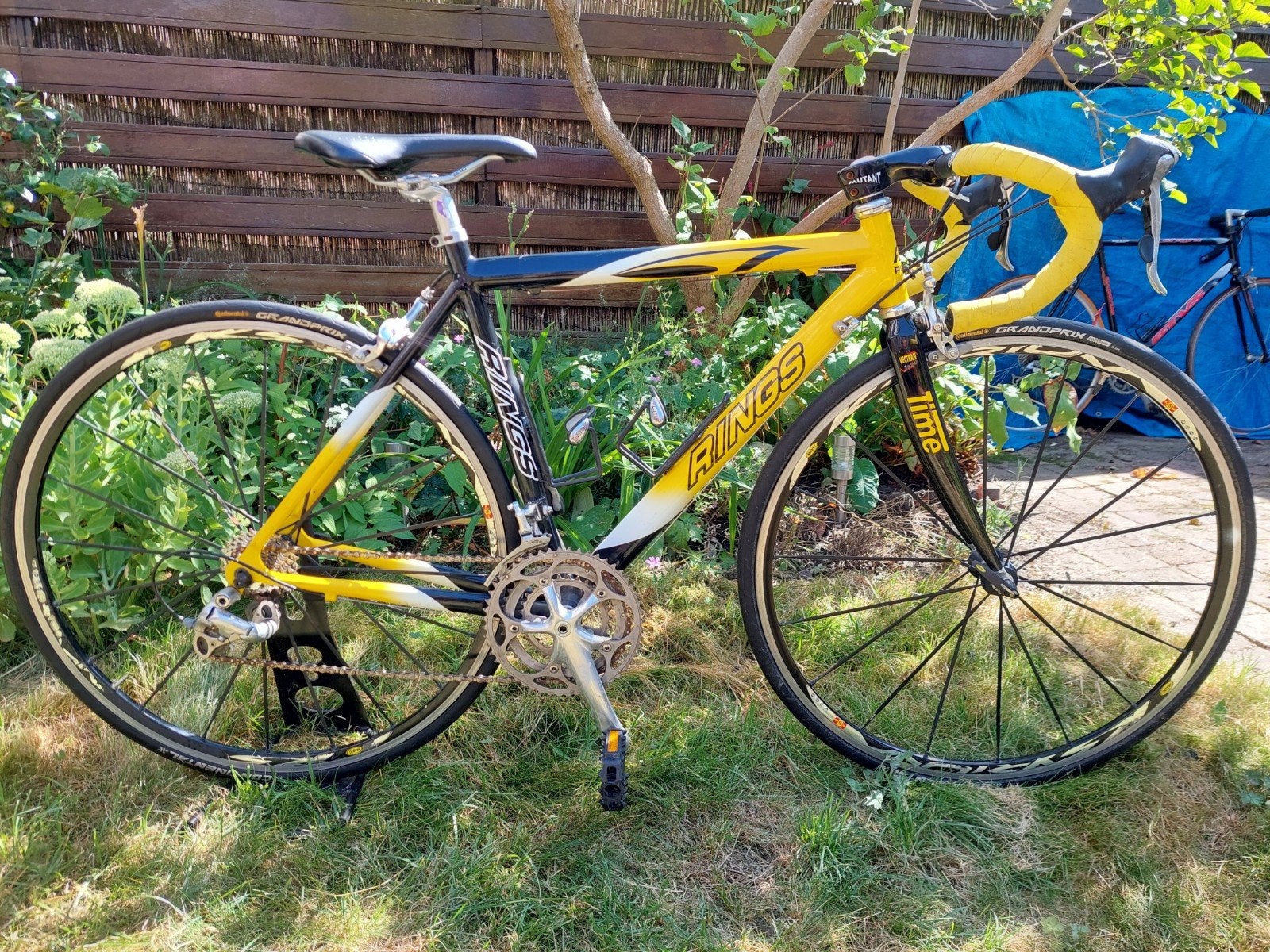 Rings racefiets, Gebruikt, Velgrem, Aluminium, 49 tot 53 cm