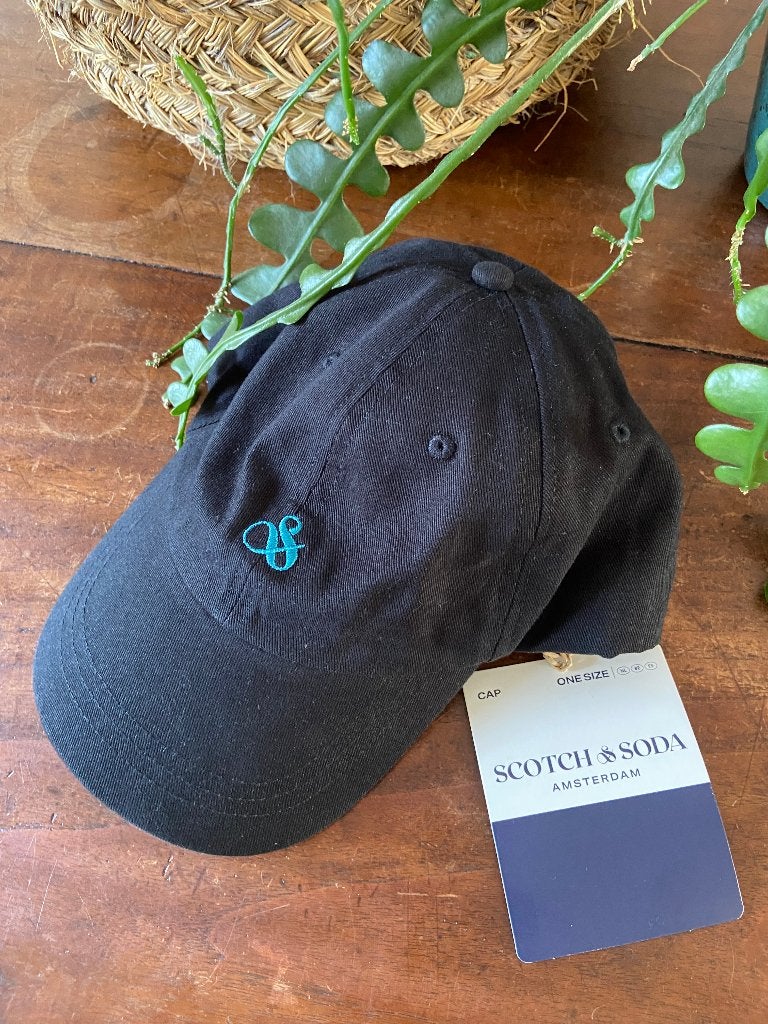 Aparte zwarte pet Scotch & Soda helemaal nieuw !!, Ophalen of Verzenden, Nieuw, Scotch & Soda, Pet