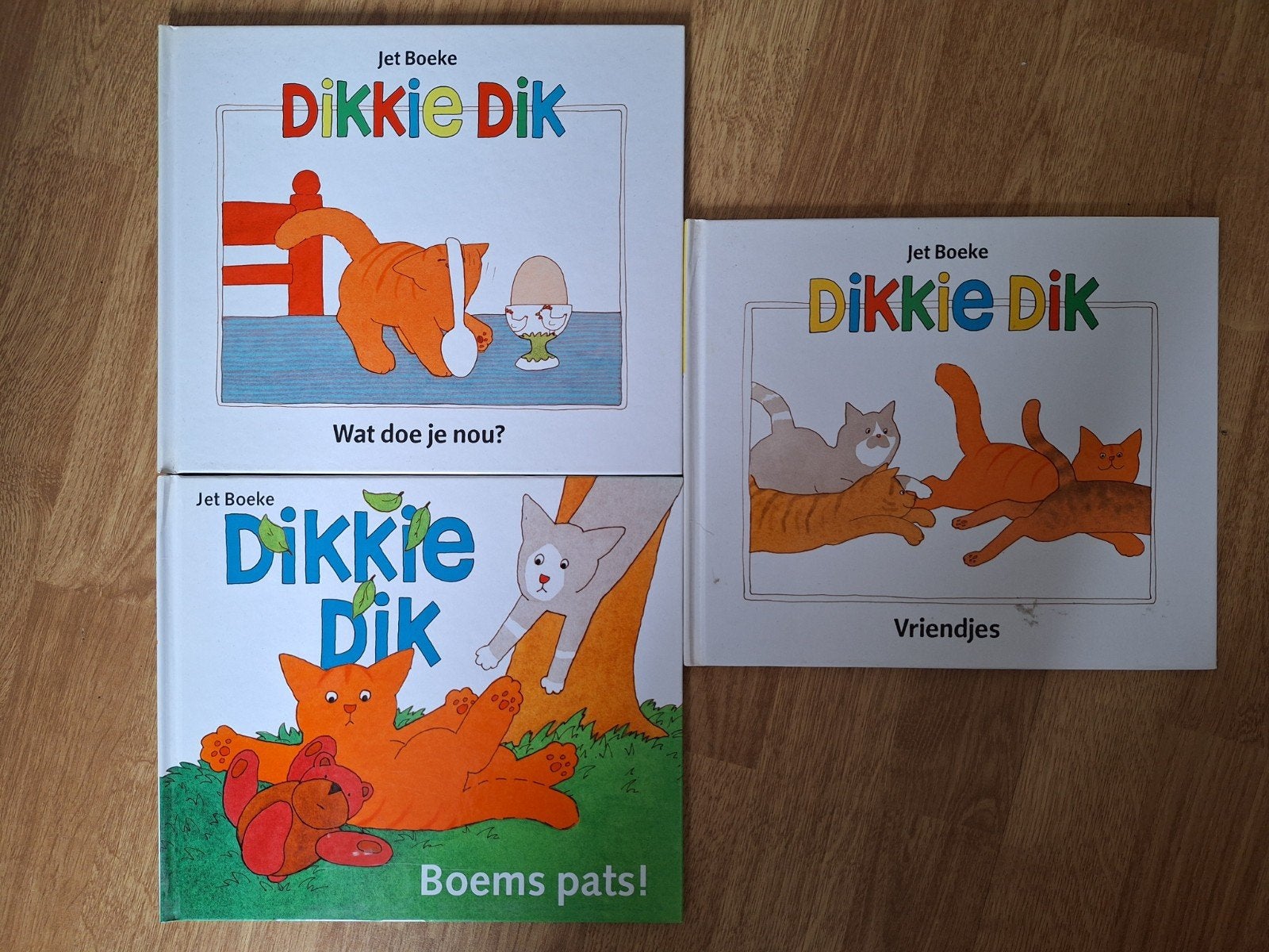 3 boekjes van Dikkie Dik, Ophalen of Verzenden, Gelezen, Jet Boeke