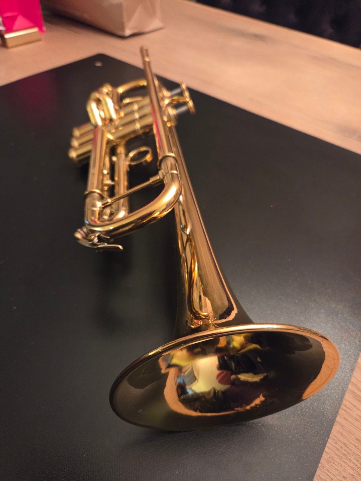 Van Laar B4 Trompet - VERKOCHT, Muziek en Instrumenten, Ophalen, Zo goed als nieuw, Bes-trompet