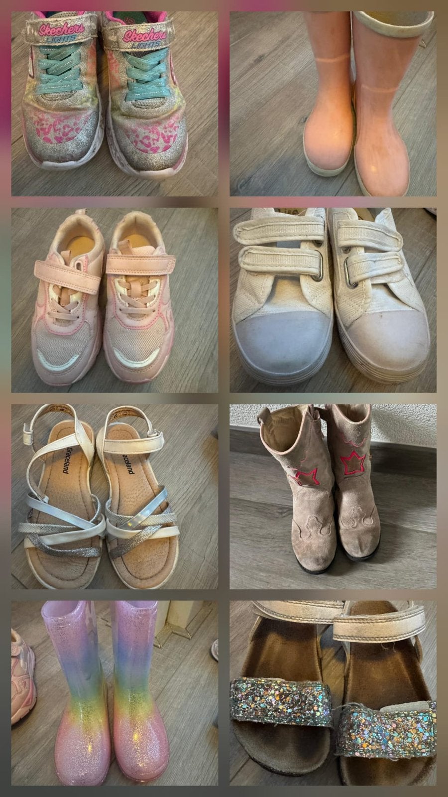 8 kinder schoenen te koop, Ophalen of Verzenden, Gebruikt, Meisje, Schoentjes