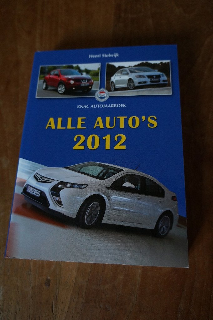 NIEUW! Alle auto's 2012 -- KNAC Autojaarboek, Algemeen, Nieuw, Ophalen of Verzenden, Henri Stolwijk