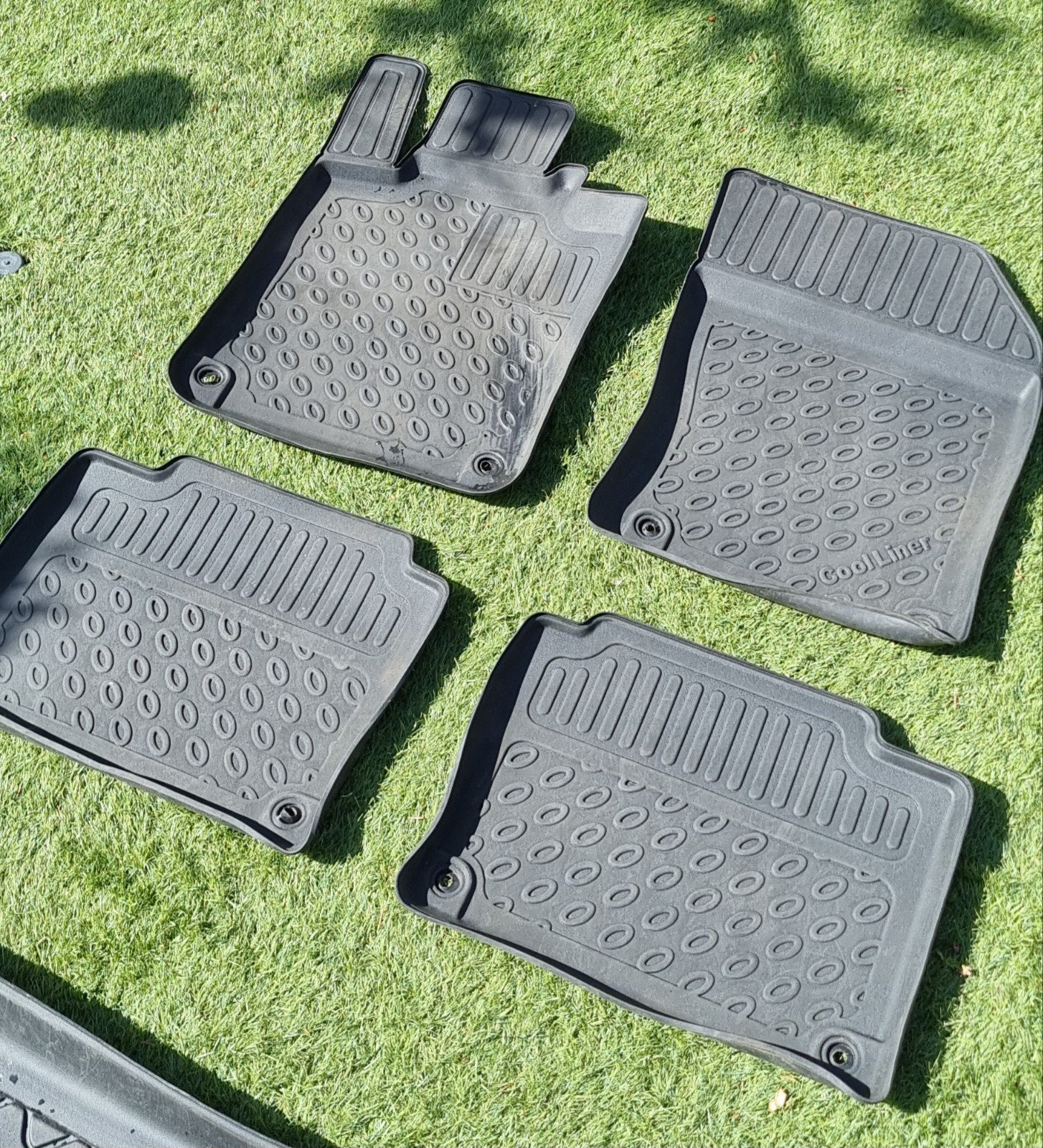 Rubberen automatten en kofferbakmat voor Volvo V90, Ophalen of Verzenden, Gebruikt