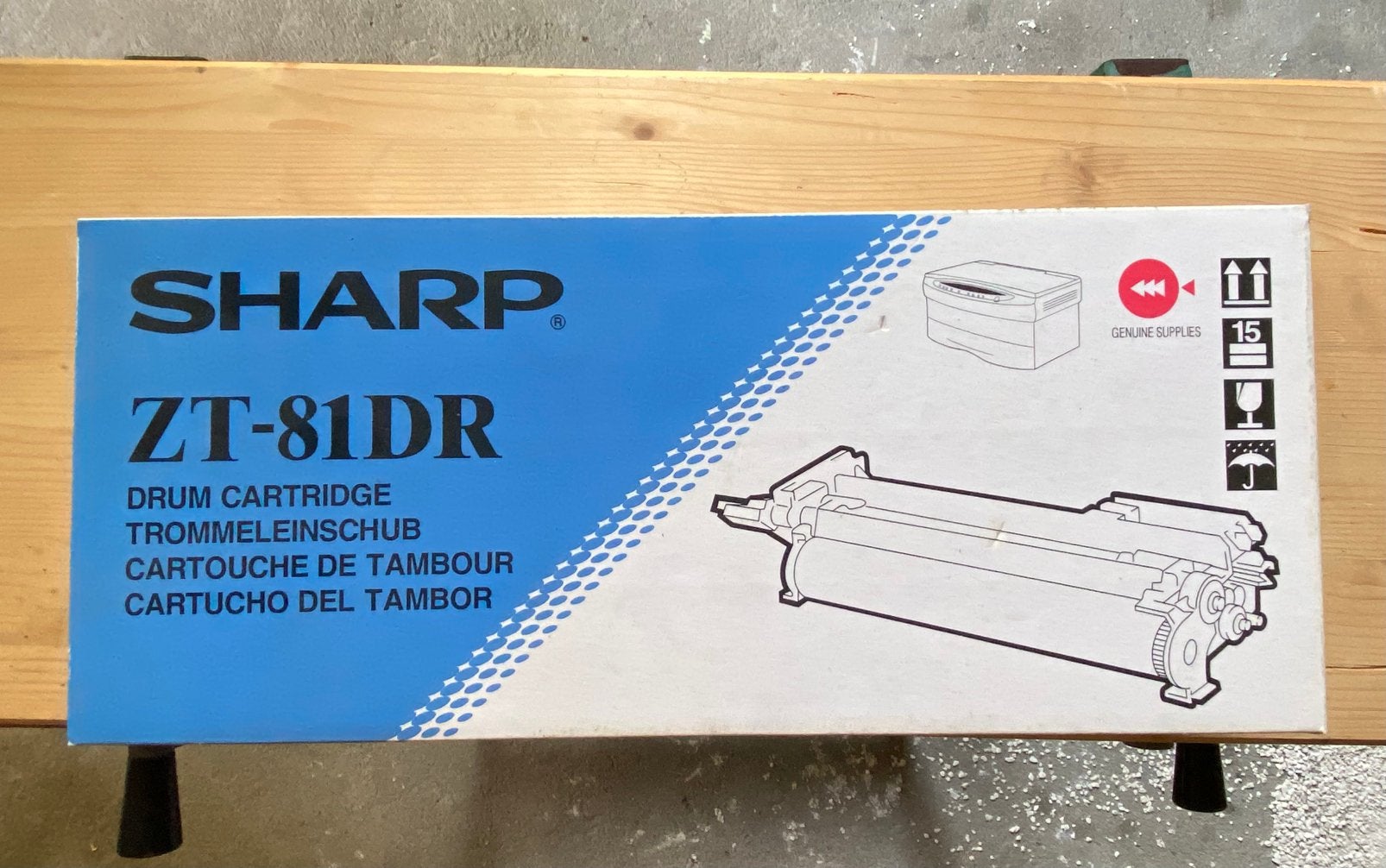 Sharp ZT-81 DR drum voor Z810 all-in-one printer, Ophalen of Verzenden, Nieuw, Cartridge