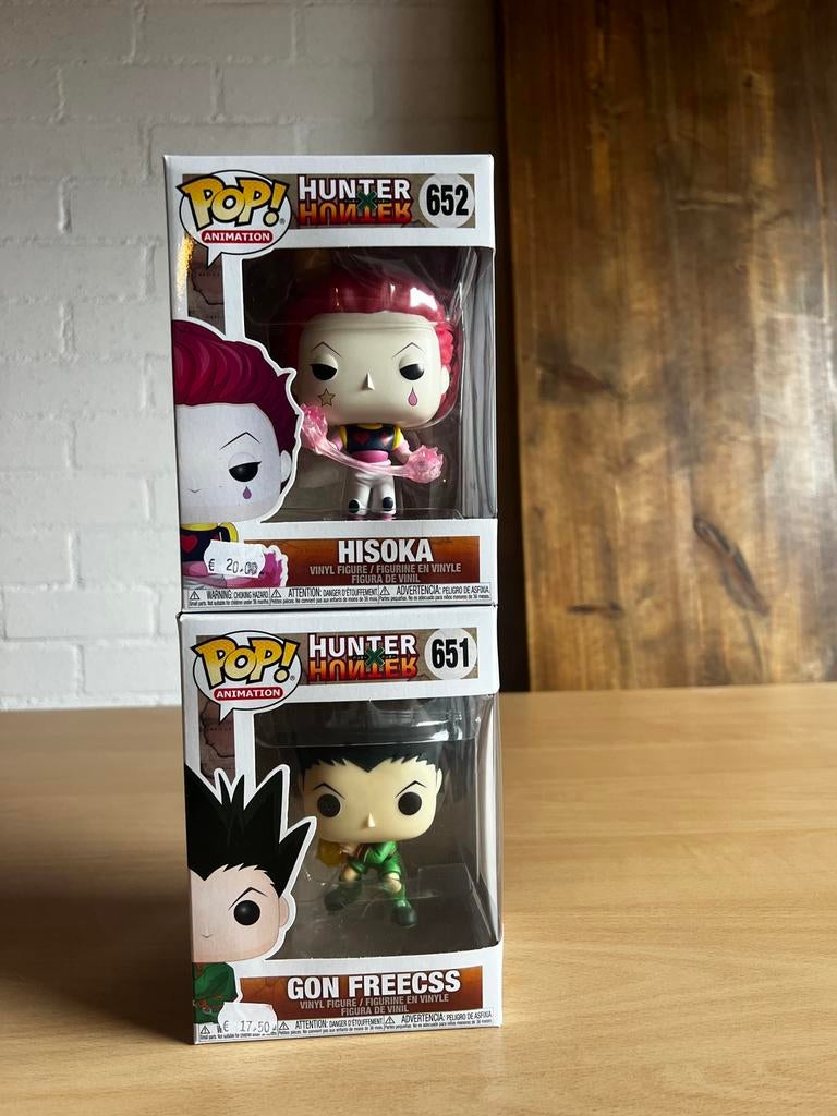 Funko Pops, Hunter X Hunter Anime, Ophalen, Zo goed als nieuw