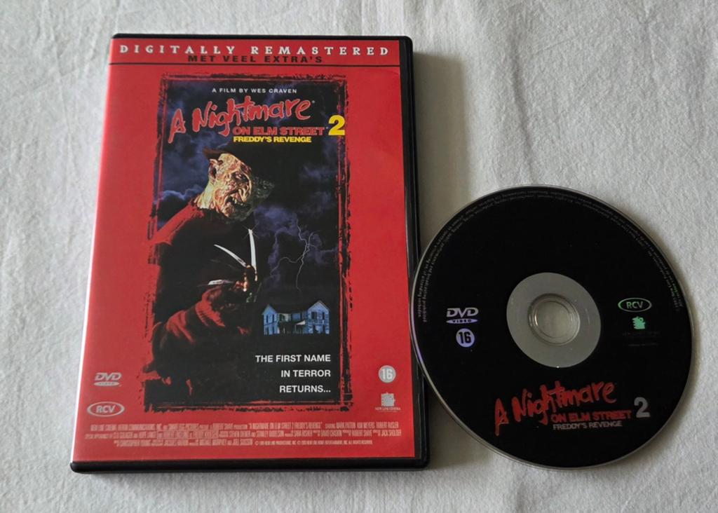 Wes Craven A Nightmare On Elmstreet 2 Dvd Horror, Vanaf 16 jaar, Ophalen of Verzenden, Zo goed als nieuw, Slasher